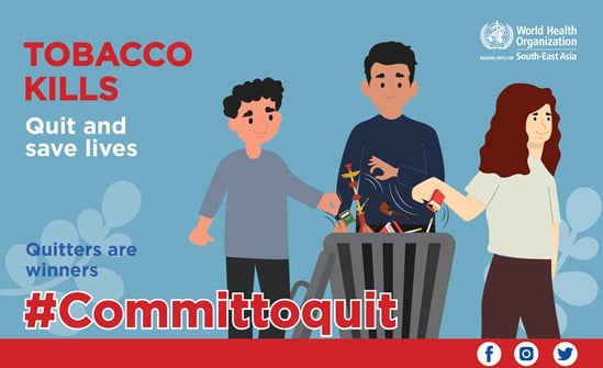 Tobacco kills. Quit and save lives