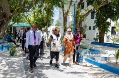 Visit to Home for People with Special Needs, K. Guraidhoo Island, Maldives